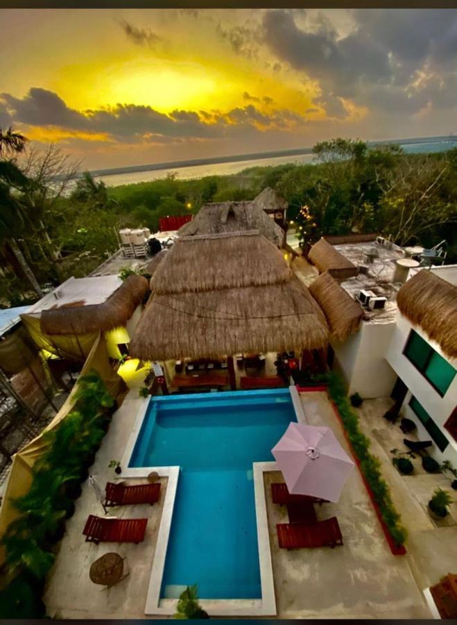 Hotel Diosa Del Agua Бакалар Экстерьер фото