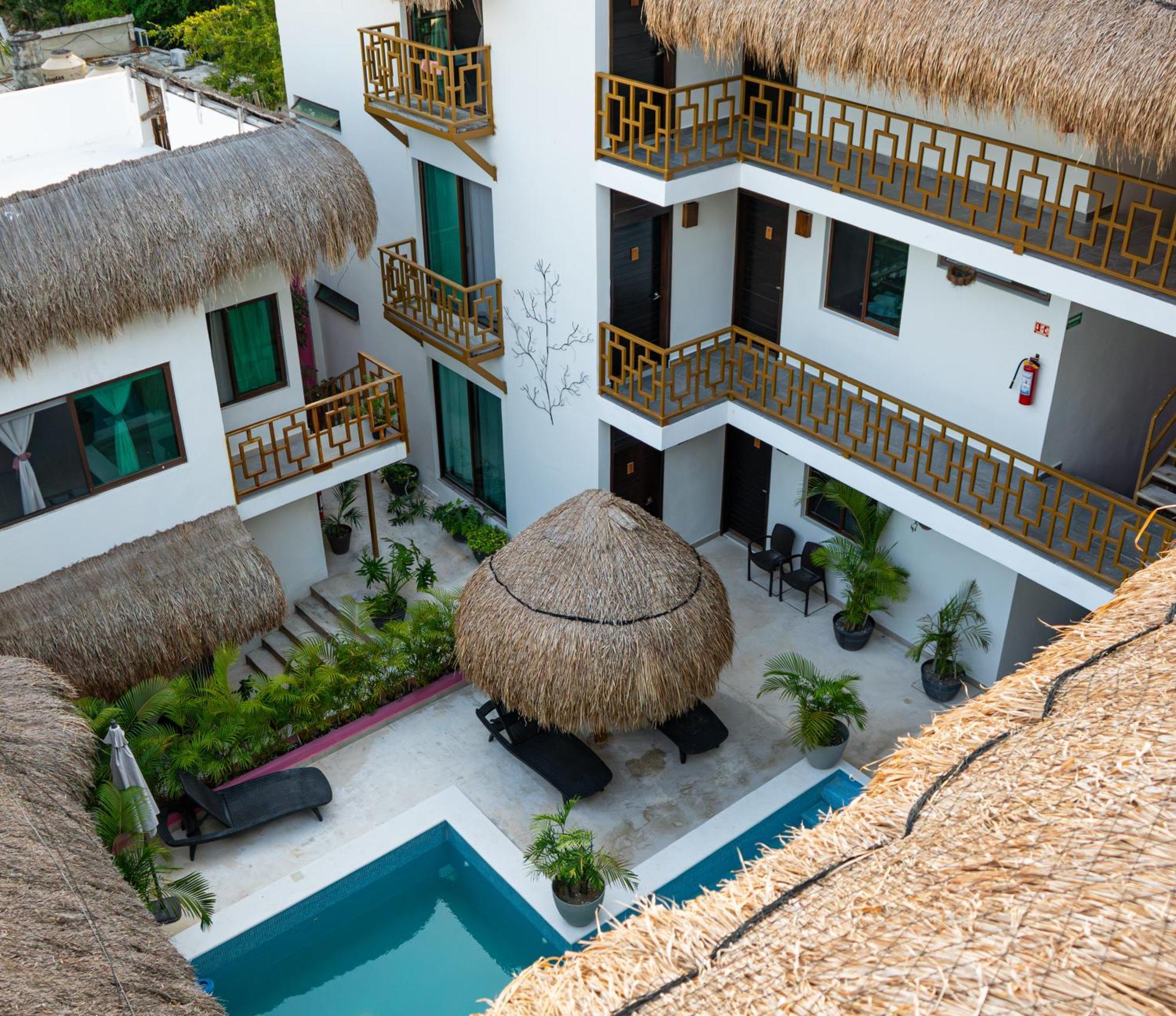 Hotel Diosa Del Agua Бакалар Экстерьер фото
